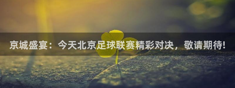  京城盛宴：今天北京足球联赛精彩对决，敬请期待!